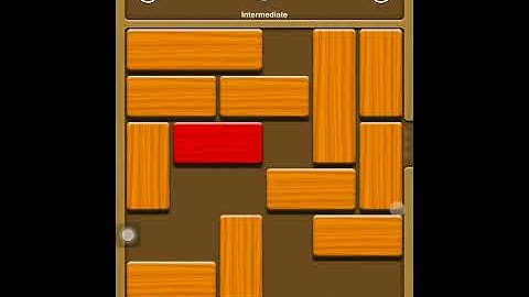 Unblock me free solutions intermediate level 8 ( android and ios app solutions all levels )