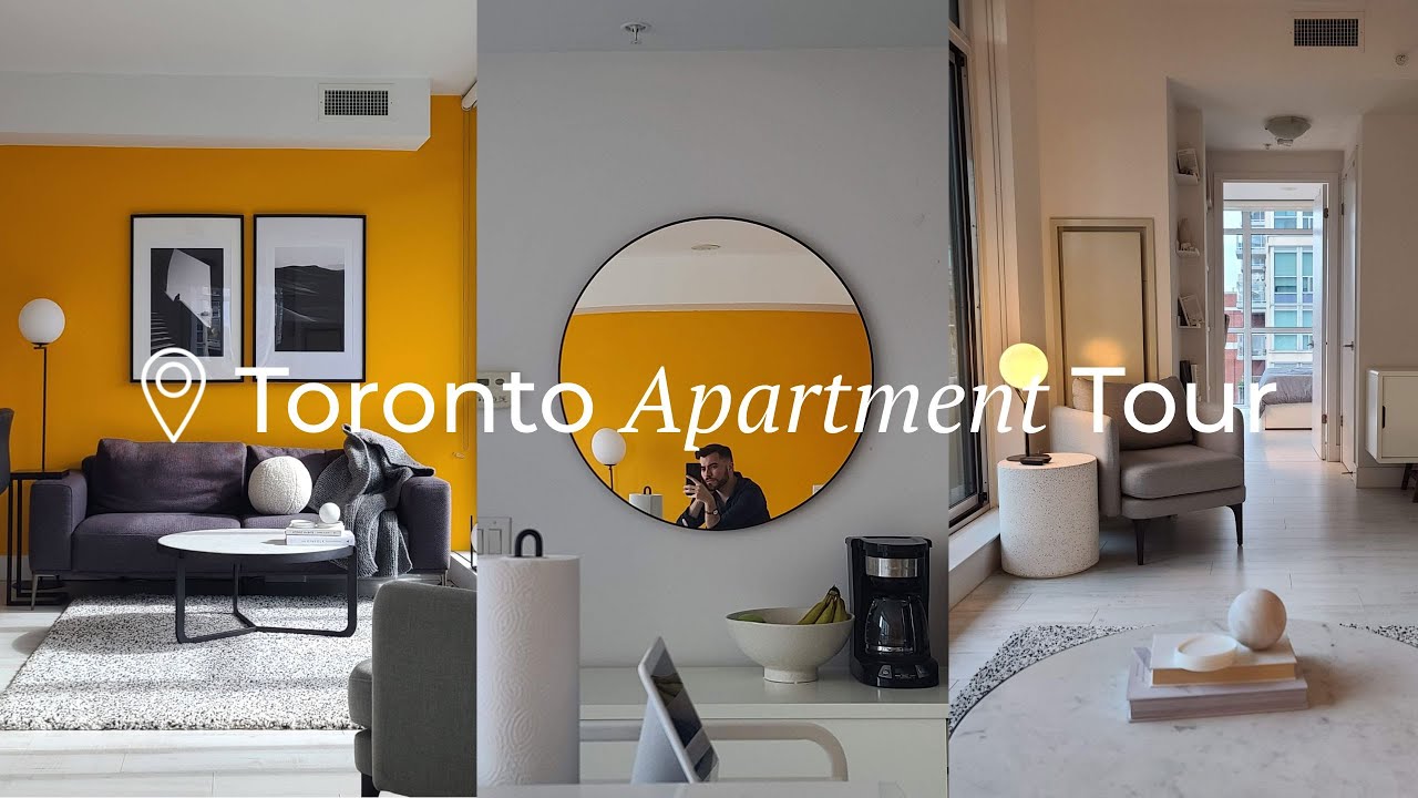 Photo inspiration: Minimalist Smart Home Apartment Renovation Reference: Toronto Apartment Tour High Ceiling Minimalist Smart Home
