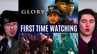 REACTING to *Glory (1989)* THIS FILM IS UNDERRATED!! (First Time Watching) War Movies