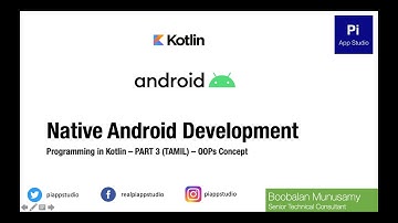 Code With Me: Programming in Kotlin-Part3 (Tamil) OOPs Concepts