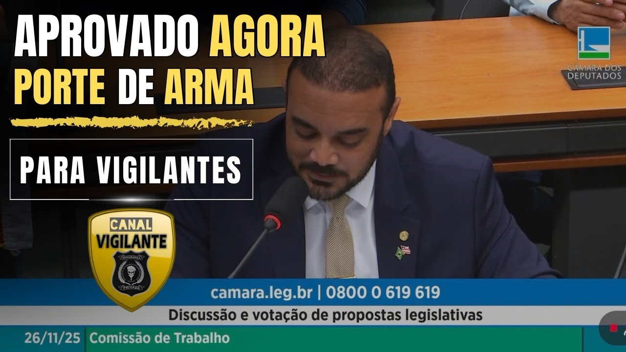 APROVADO PL 2480/2025 PORTE DE ARMA 