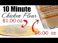 Chicken flour in 10 minutes  new carnivore flour quick method