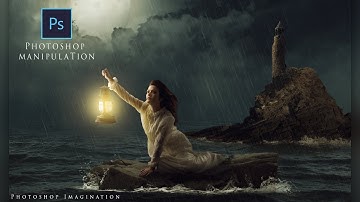Lost Women at Sea Photoshop Manipulation Speedart