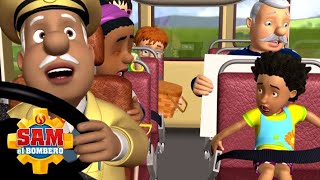 ¡Problemas de autobús! | El Bombero Sam | Dibujos animados by El Bombero Sam en Español Latino 24,643 views 4 months ago 50 minutes