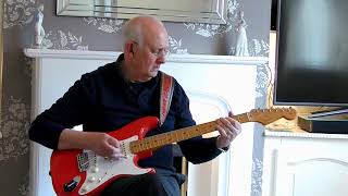 Video thumbnail of "Heartbeat - Hank Marvin - cover by Dave Monk"