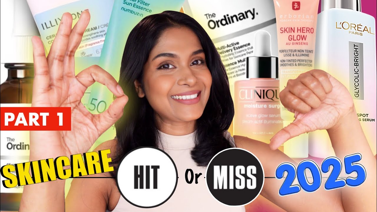 Удачные и неудачные средства по уходу за кожей в 2025 году - Ordinary GF15%, Erborian, Numbuzin, ...