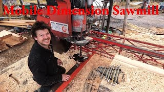 How To Convert Mobile Dimension Sawmill to Large Edger Blade