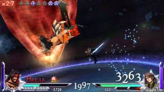 Dissidia 012 Jecht VS Squall