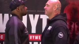 Famous Dillian Whyte vs Lucas Browne - FACE OFF Wealth