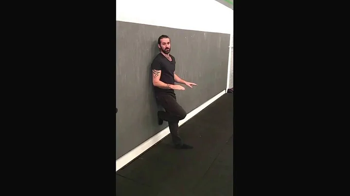 Emmet Louis chin to chest handstand drill