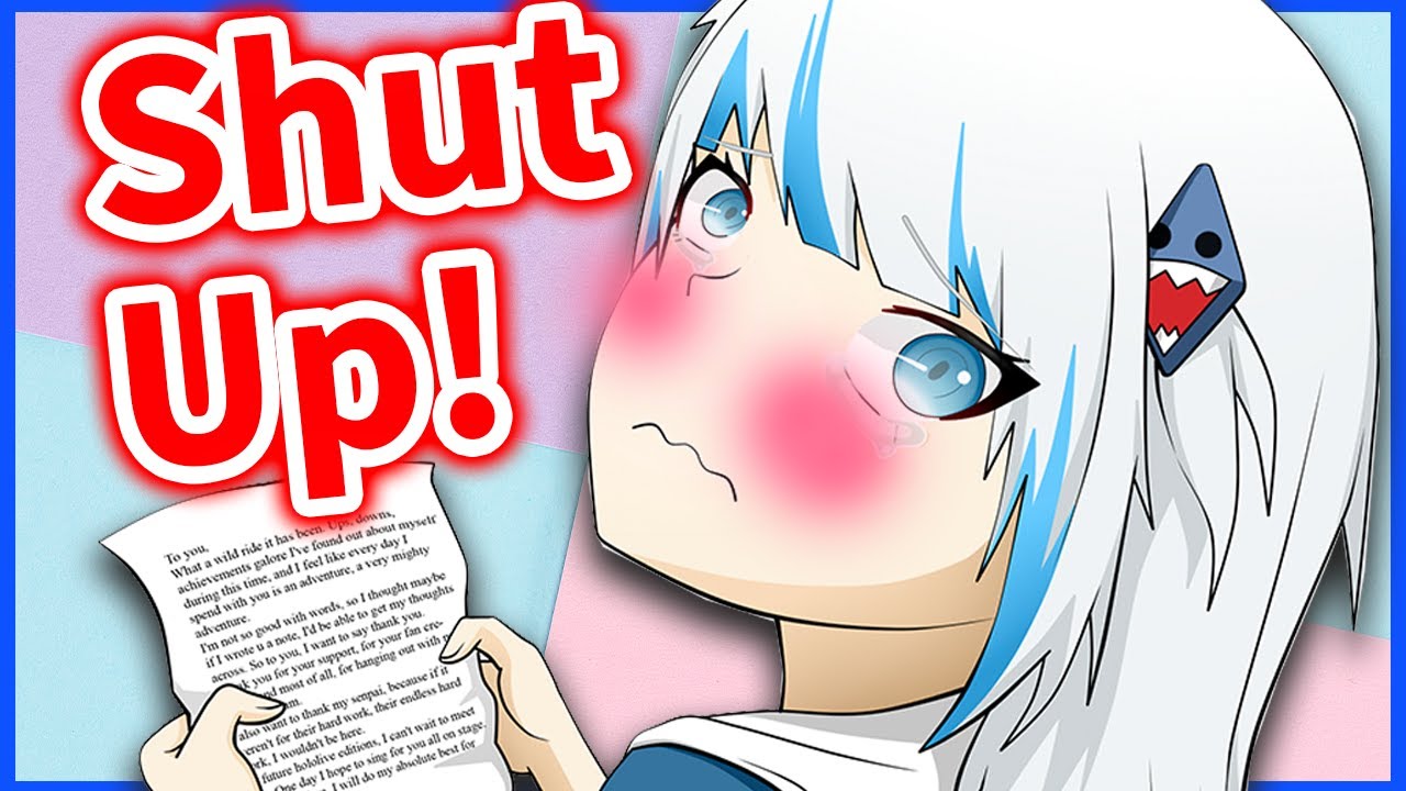 Gura still Can't READ even in RP【Gawr Gura / HololiveEN】