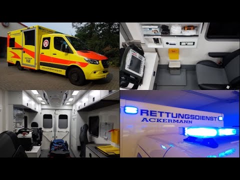 Rettungswagen mit Doppelkabine: neues Fahrzeugkonzept Rettungsdienst Ackermann