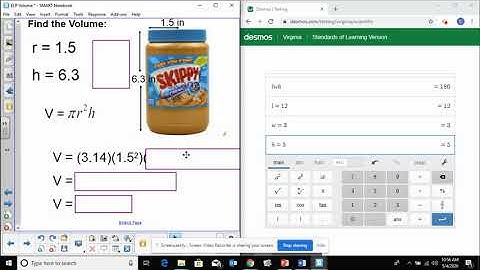 Volume of Rectangular Prisms and Cylinders w/ Desmos