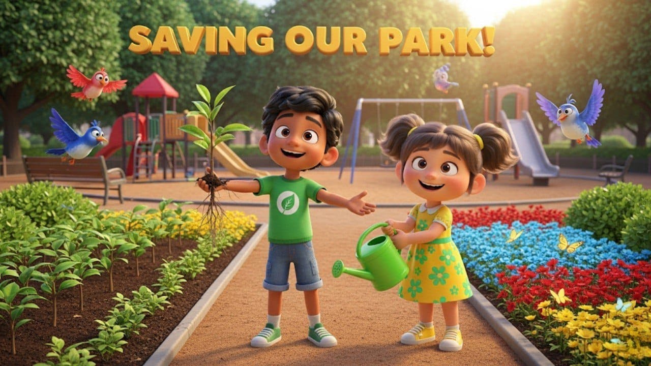 Saving Our Park – Fun Nature Song for Kids | Kidystan