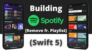 Building Spotify App in Swift 5 & UIKit - Part 24 - Remove from Playlist (Xcode 12, 2021, Swift 5)