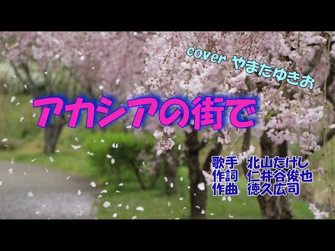 アカシアの街で　北山たけし  cover  やまだゆきお