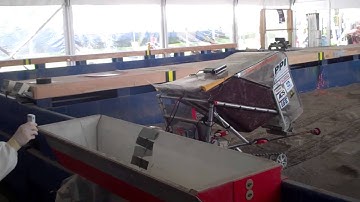 2nd Run at 2013 Lunabotics Mining Competition