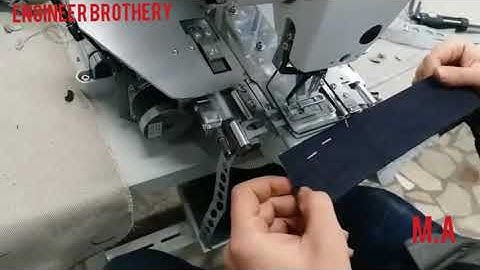 Auto reinforcement with bartack upgrade your machine