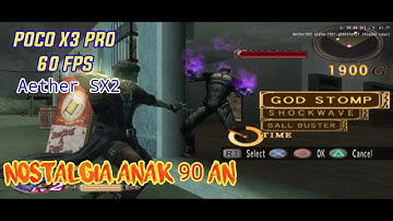 EMULATOR AETHER SX2 MAIN GOD HAND DI POCO X3 PRO 60FPS|AETHER SX2 EMULATOR