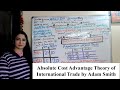 Absolute Cost Advantage in International Trade Explained