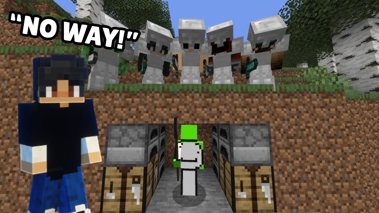 Reacting to Minecraft Speedrunner VS 5 Hunters REVIVAL