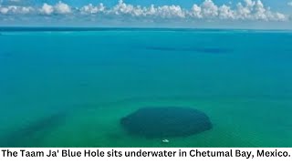 Deepest blue hole in the world discovered, with hidden caves and tunnels