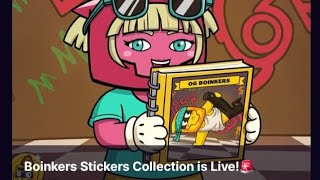 Boinkers Stickers Collection is LIVE 🚨 | Sweat Wallet Quiz Answers #LearnAndEarn @FREEuie 