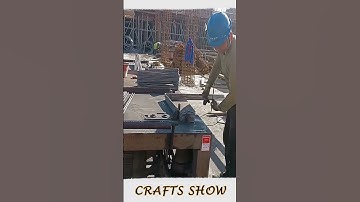 Beam stirrup bending process- Good tools and machinery make work easy