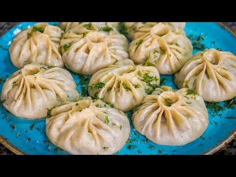 МАНТЫ УЗБЕКСКИЕ ИЗ РУБЛЕННОГО МЯСО 🍽