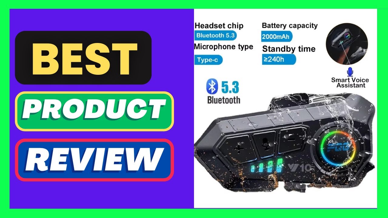 Bluetooth 5.3 Helmet Headset Wireless Hands-free Call Phone Kit