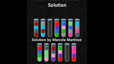 Color Water Sort 3D level 166 | 3 Stars | Gameplay Mobile Games