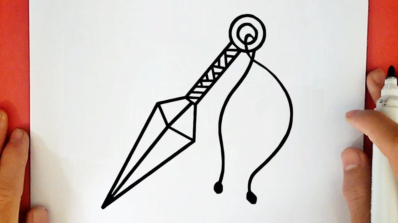 Desenhos de kunai