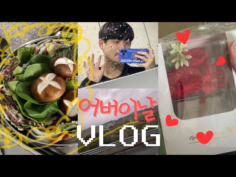 [VLOG] 어버이날 브이로그 | 부모님 몰래 찾아가기  | 밀푀유나베 요리 | 카네이션