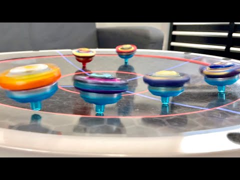 FULL JUMPING BEYS! | 6-WAY SHOT DRIVER Battle [Epic Slow-Mo] | Beyblade Burst DB