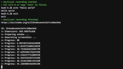 recterm: Record your Terminal with Audio