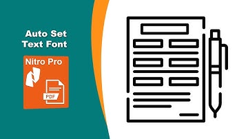 Dynamische lettergrootte instellen in invulbare PDF-tekstvelden met Nitro Pro PDF Editor