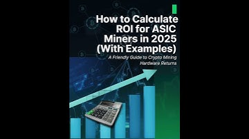 📈 How to Calculate ROI for ASIC Miners in 2025 💡