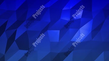 Blue Low Poly Abstract Background. Seamlessly Loopable.
