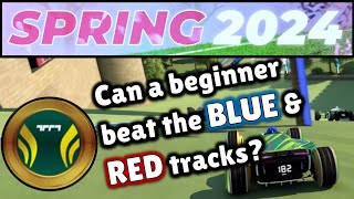 Can I beat the BLUE & RED AT’s in the Spring Campaign? (Beginner Trackmania Discovery)