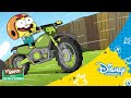 Los Green en la Gran Ciudad: Cricket y su nueva motocicleta | Disney Channel Oficial