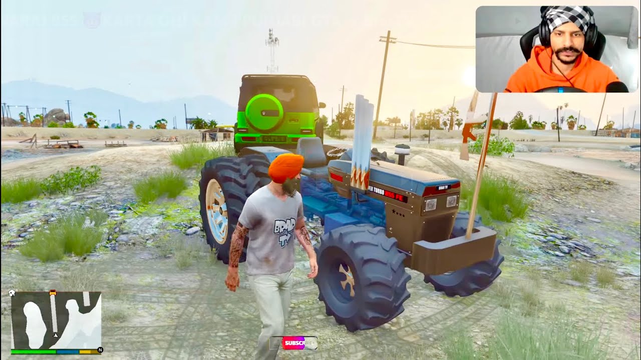 New Tractor 🔥 SWARAJ 855 👿KARTA OHI KAM | PUNJABI GTA  x BrarTV