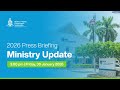 Press Briefing: Ministry Update | 30 January 2026