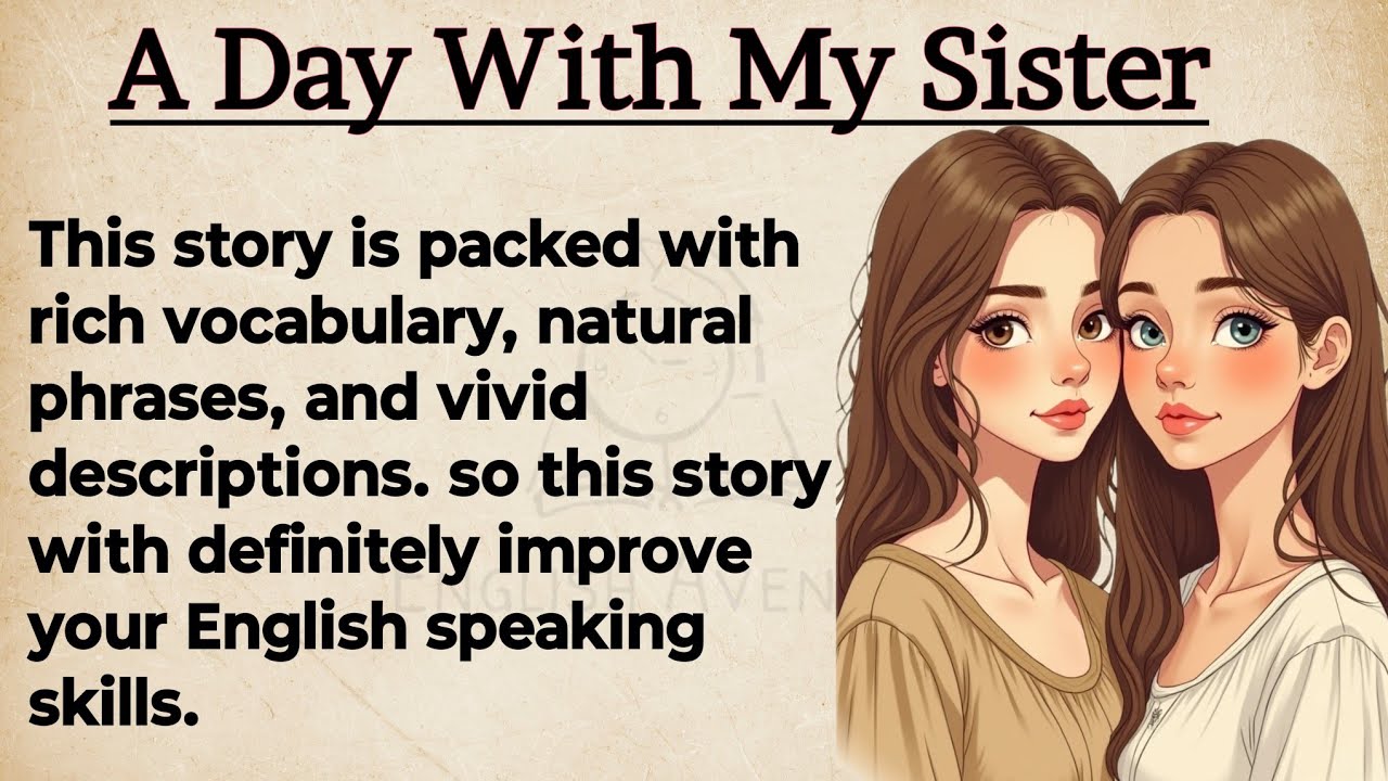Outline Video Learn English Through Story Level 2 π₯|| A Lovely Day With Sister || Graded Reader || Learn English