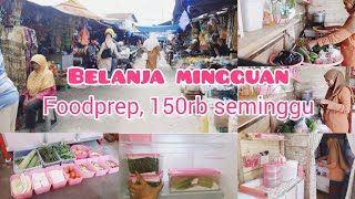 belanja mingguan dengan badget 150 rb || food preparation screenshot 2