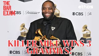 Famous Killer Mike Wins 3 Grammys! - The Bar Exam Profile