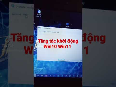 Tăng tốc khởi động Win10 Win11( thủ thuật 1) | QHC