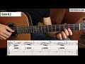 Four Melodies in D Major Over a Backing Track| Fingerstyle Solo Ep.3