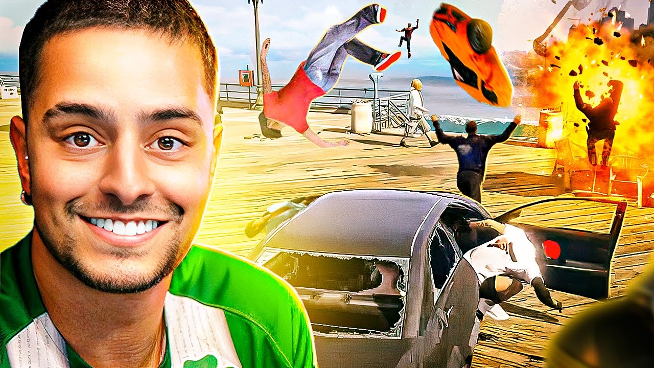 Comecei a maior CONFUSÃO no PIER no GTA RP! 😂 | Gameplay