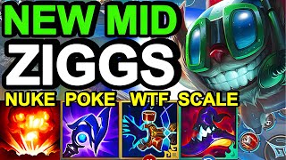 Wild Rift China Ziggs Mid  New Horizon Focus Poke Build Runes  Ziggs Mid One Trick