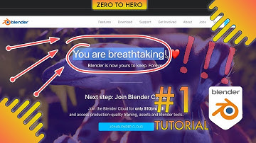 Blender 3D: Download and Overview [From Zero To Hero -  Ep 1]